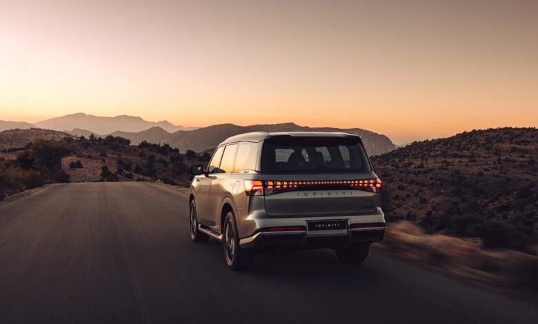 إنفينيتي-qx80-2025:-فخامة-متجددة-بين-الطبيعة